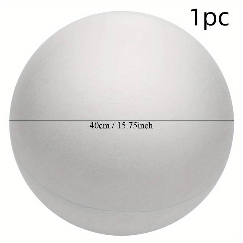 Extra Large Foam Balls Round White Smooth Balls For Arts And - Temu